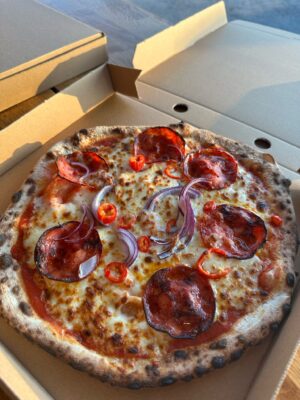 Chorizo, Fresh Chillies & Red Onion